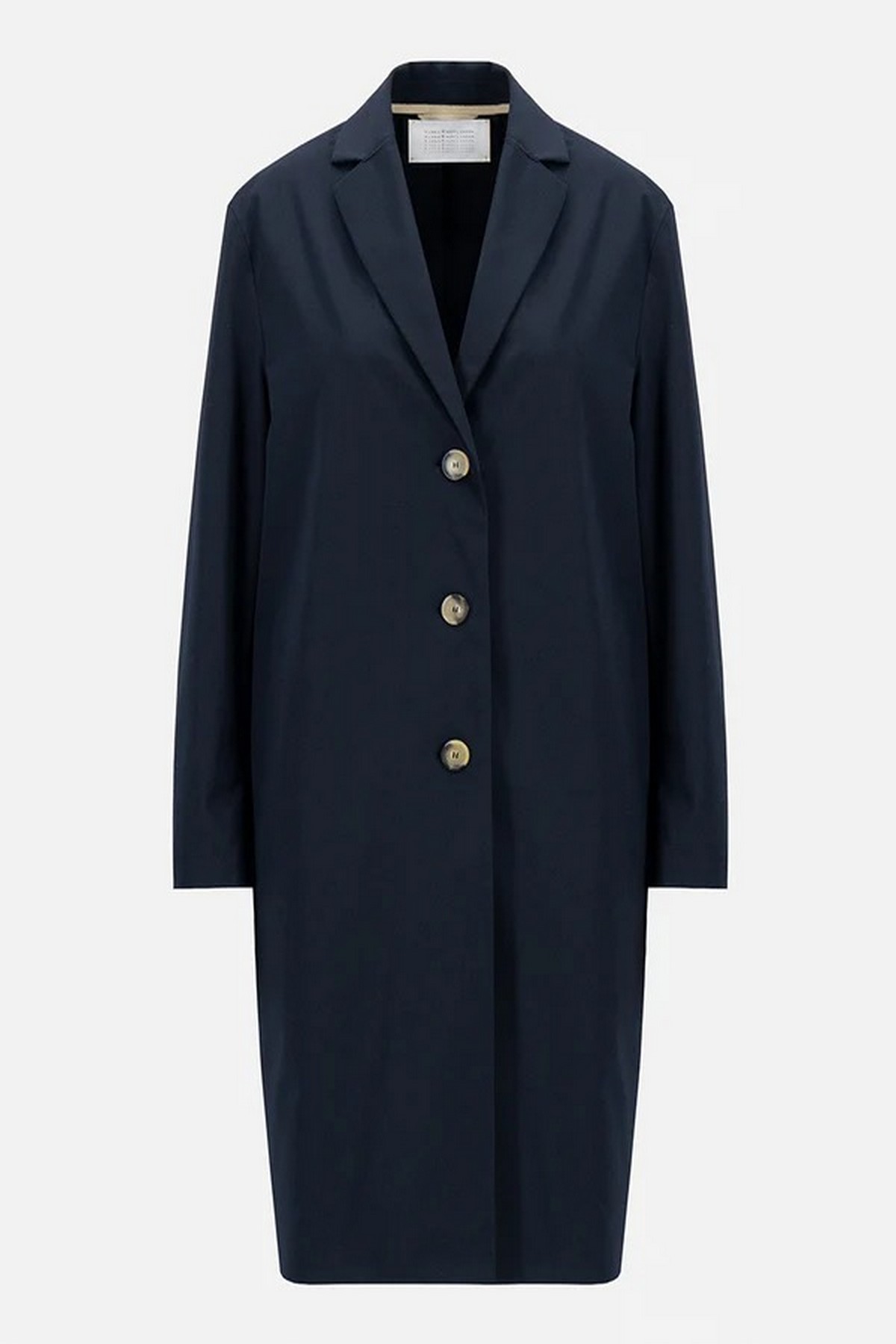 Overcoat in de kleur donkerblauw van het merk Harris Wharf