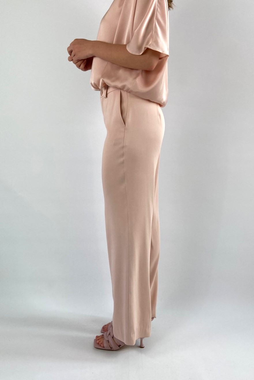 Oscar the collection - Ally trousers - Broek recht shell rose