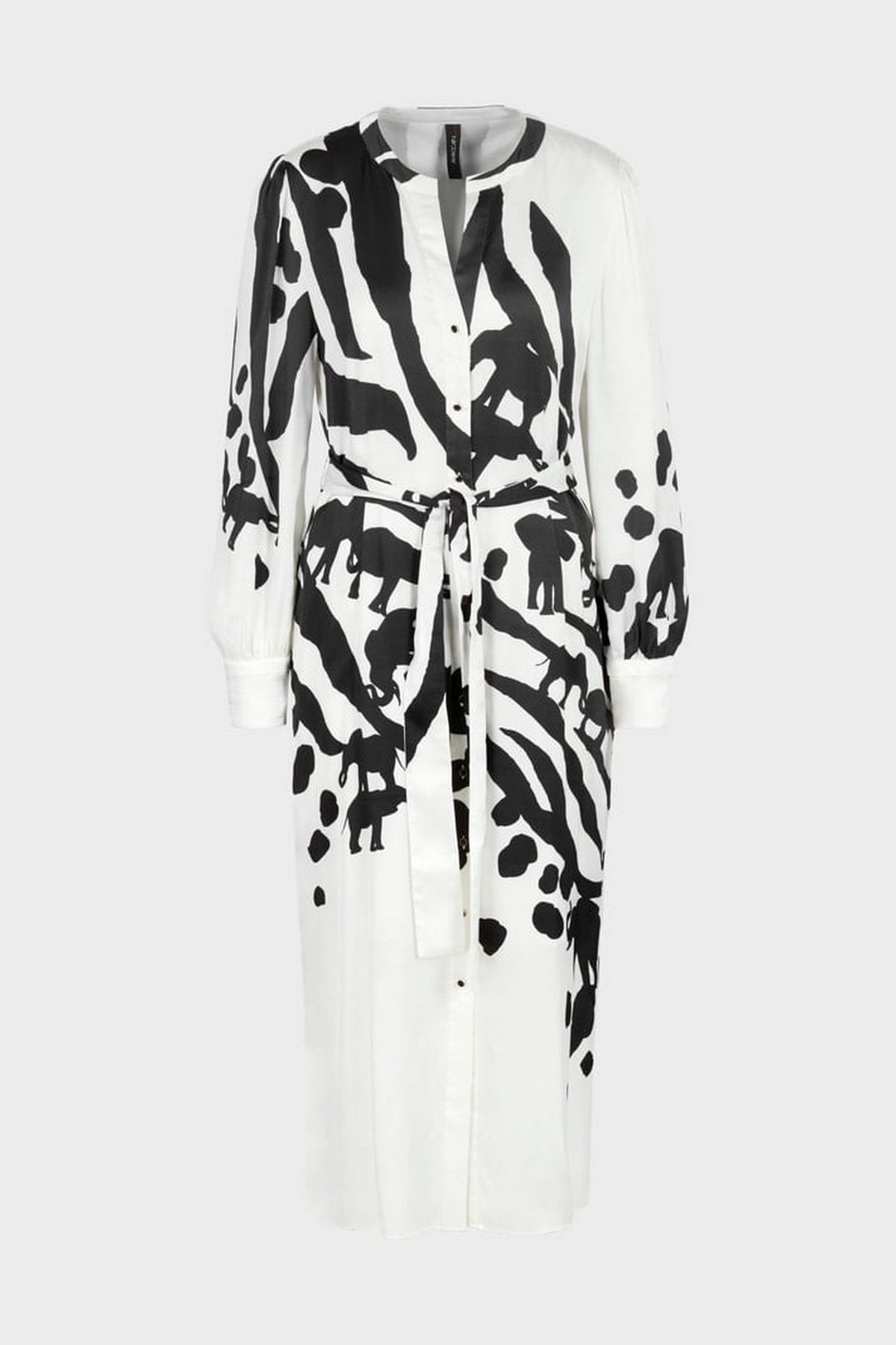 Kleed print in de kleur wit zwart van het merk Marc Cain Collections