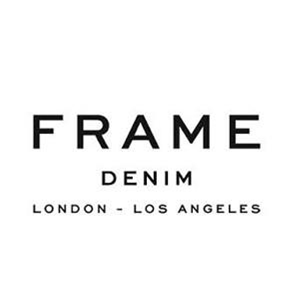 Logo Frame denim jeans